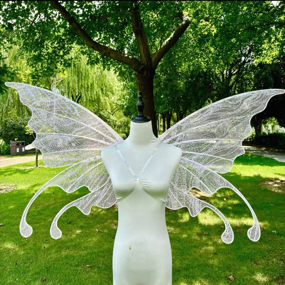 White/light pink Fairy Wings (very good quality)